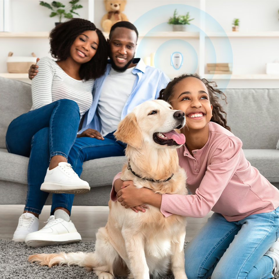Family using Repellio